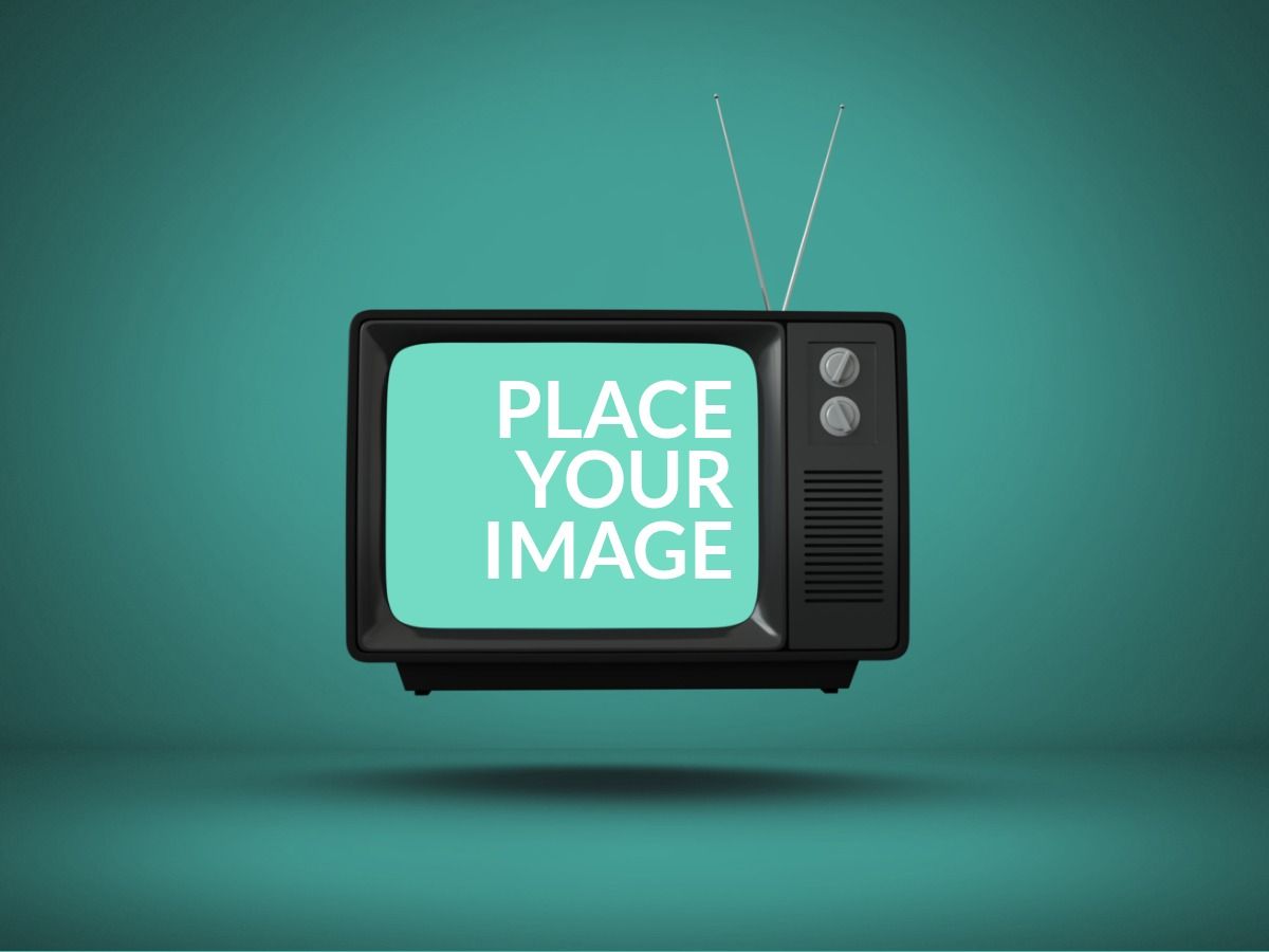 TV com &#39;Place Your Image&#39; na tela - Os desafios da recapitulação sazonal dos vídeos do YouTube - Imagem