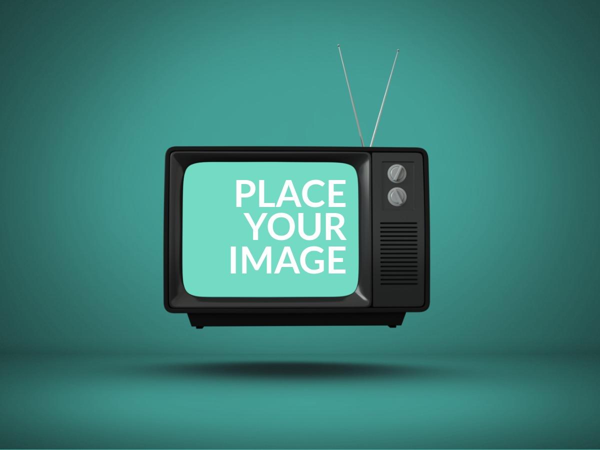 Télévision avec 'Placez votre image' à l'écran - Les défis des vidéos récapitulatives saisonnières sur YouTube - Image