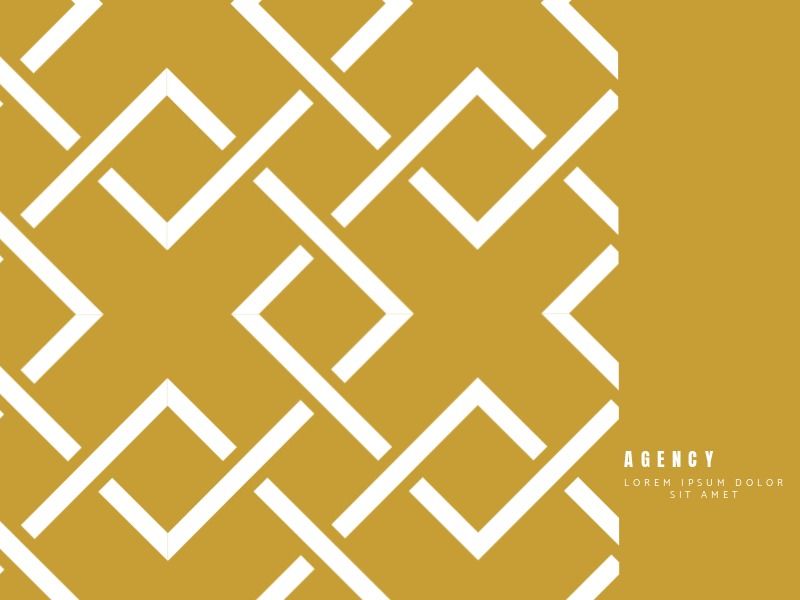 Dessin géométrique jaune et blanc - Motifs géométriques diagonaux dans le design - Image