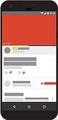 Vue YouTube mobile des bannières – Qu&#39;est-ce qu&#39;une publicité bumper sur YouTube ? - Image