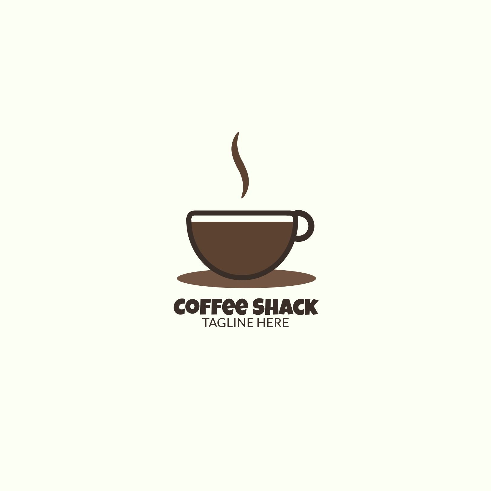 Coffee shop logo - Luckiest Guy is one of the best typefaces for youth logos - Image