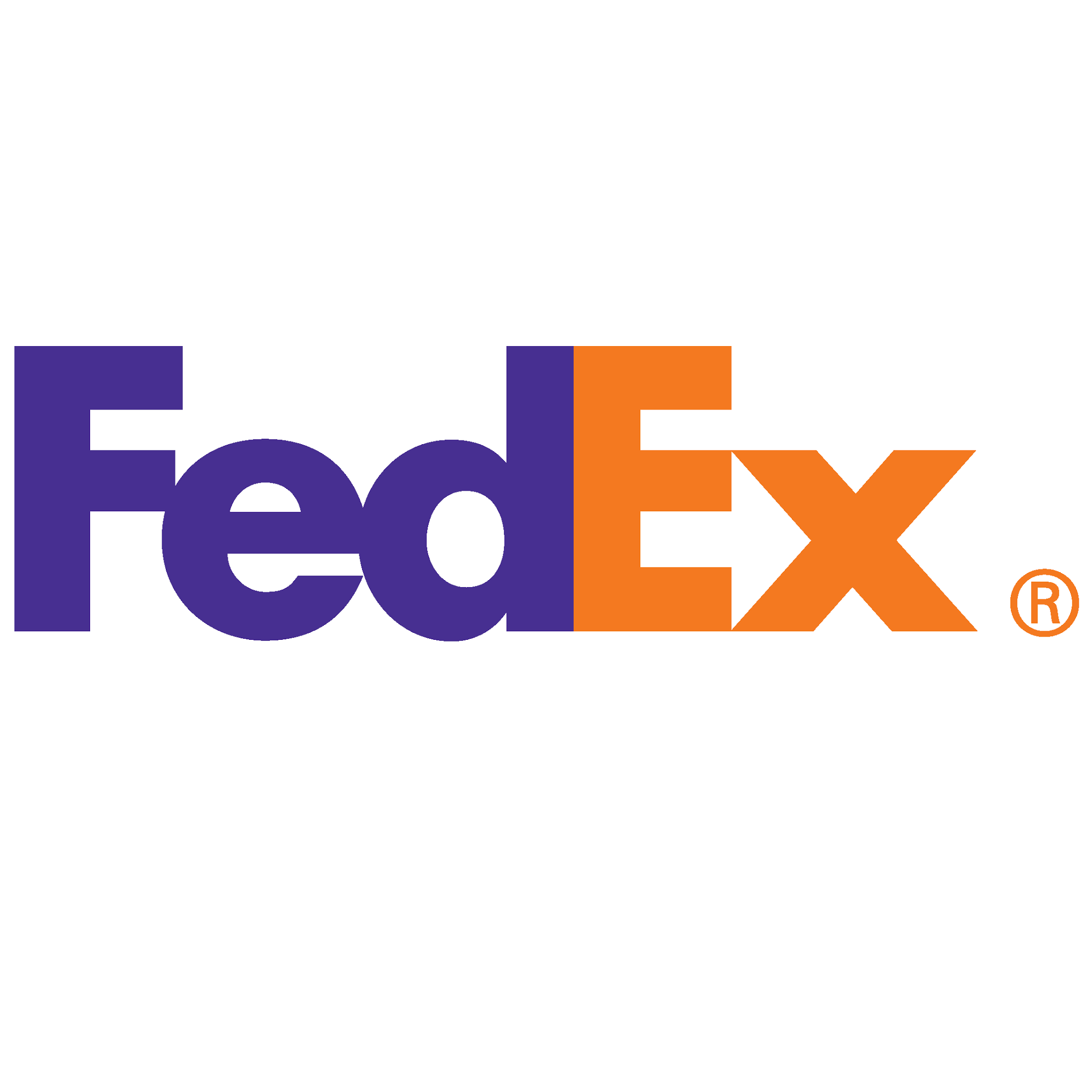 FedEx logo - Univers Extended is a good font choice for a clean and light logo design - Image