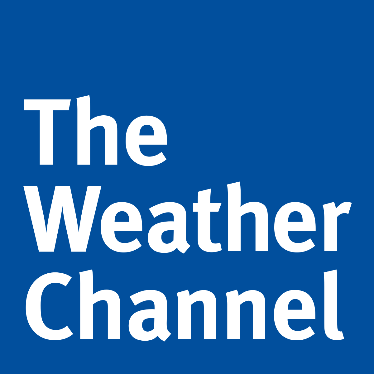 Le logo Weather Channel - Conseils pour utiliser la police FF Meta Bold - Image