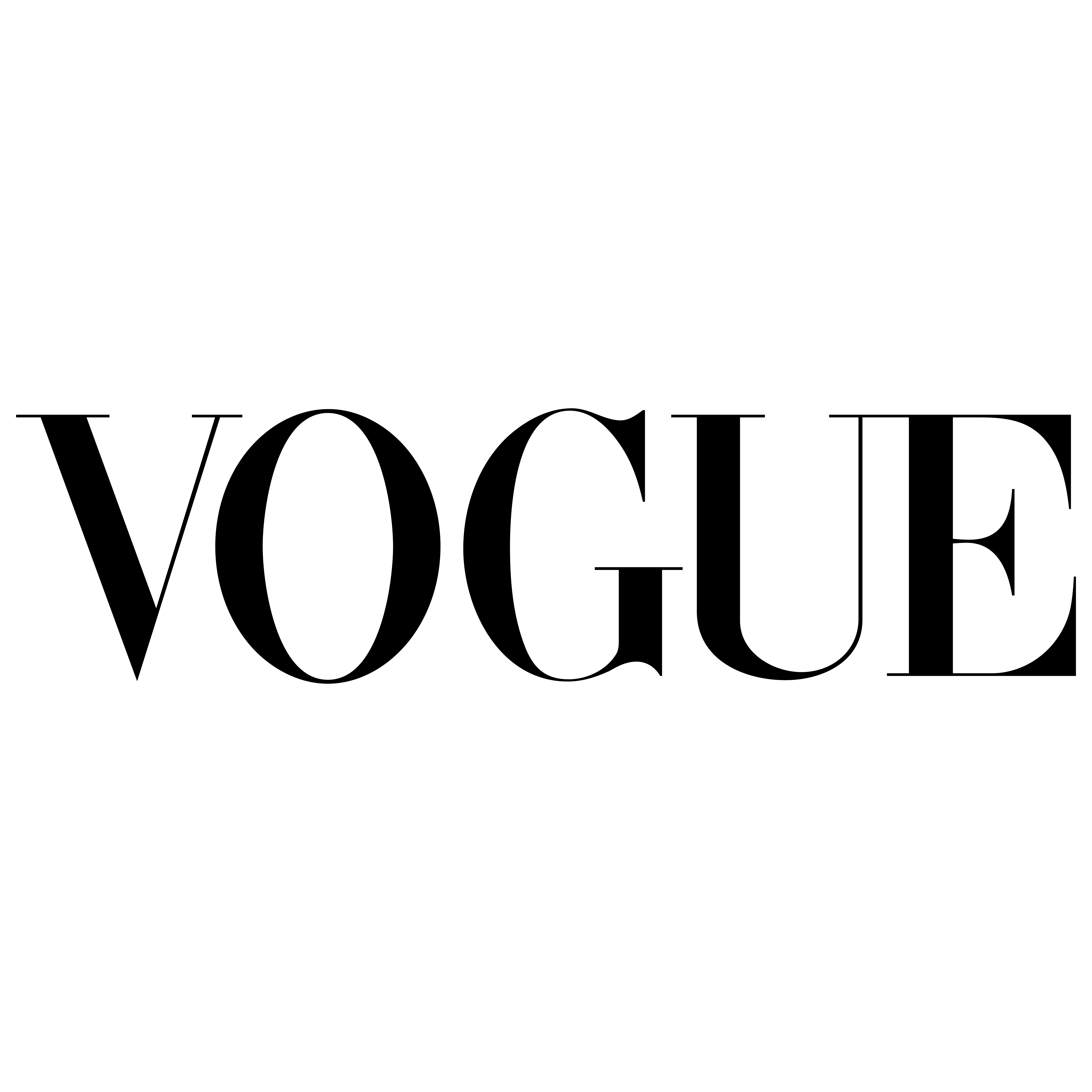 Klassisches Vogue-Logo – Vorteile der Schriftart Bogony – Bild