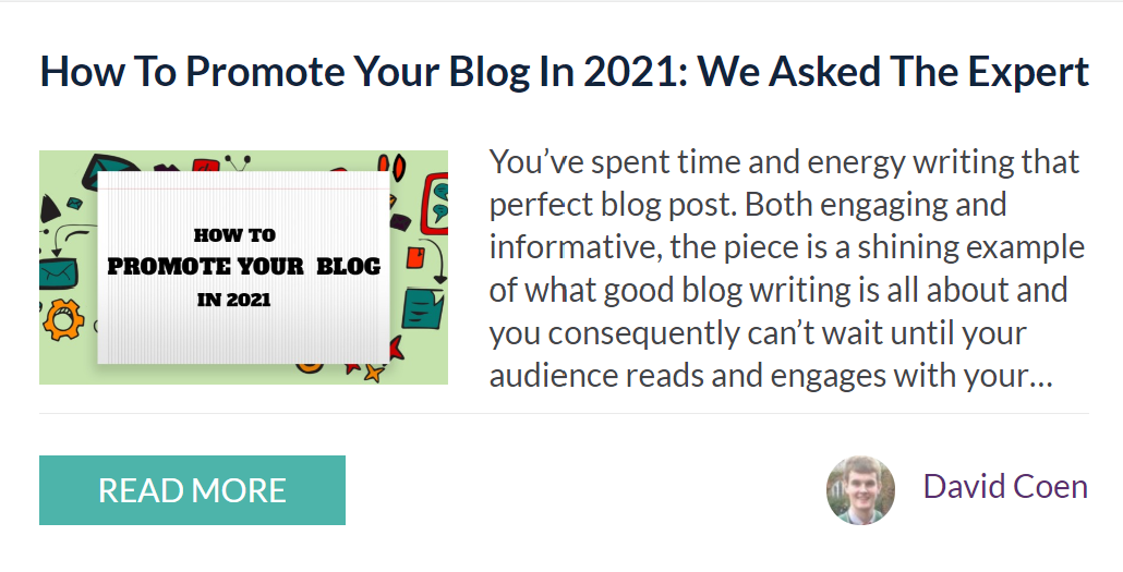 Comment promouvoir votre blog en 2021 - 17 idées de blog brillantes pour votre calendrier - Image