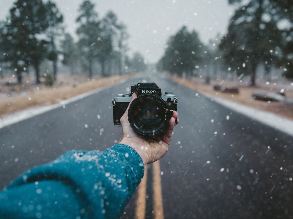 Tipps Bild Blogs Bild Kamera Selfie Winter Schnee