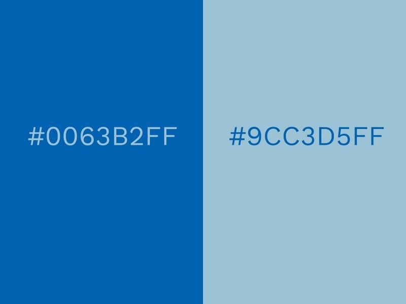 Combinaison de limonade bleu électrique et d&#39;aigue-marine - 80 combinaisons de couleurs accrocheuses pour 2021 - Image