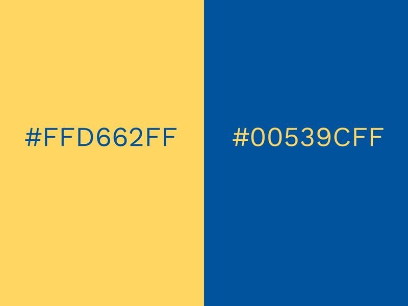 Combinaisons de couleurs Aspen Gold et Princess Blue - 80 combinaisons de couleurs accrocheuses pour 2021 - Image