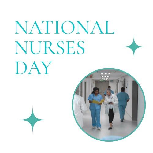 National nurses day - Try colorful minimalism - Image