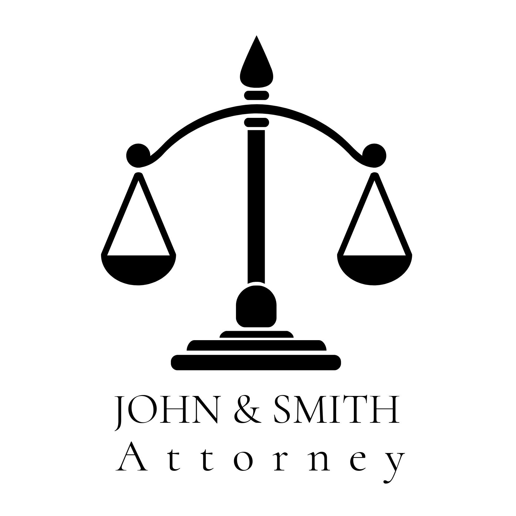 Diseños creativos de logotipos de abogados