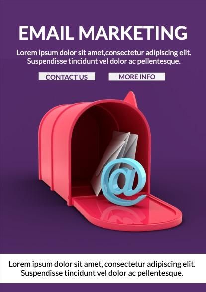 Email marketing ad - Improve your email marketing strategy with thoughtful content and design - Image