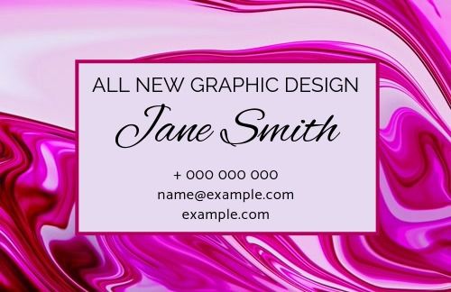 All new graphic design business card - Improve your email marketing strategy with thoughtful content and design - Image