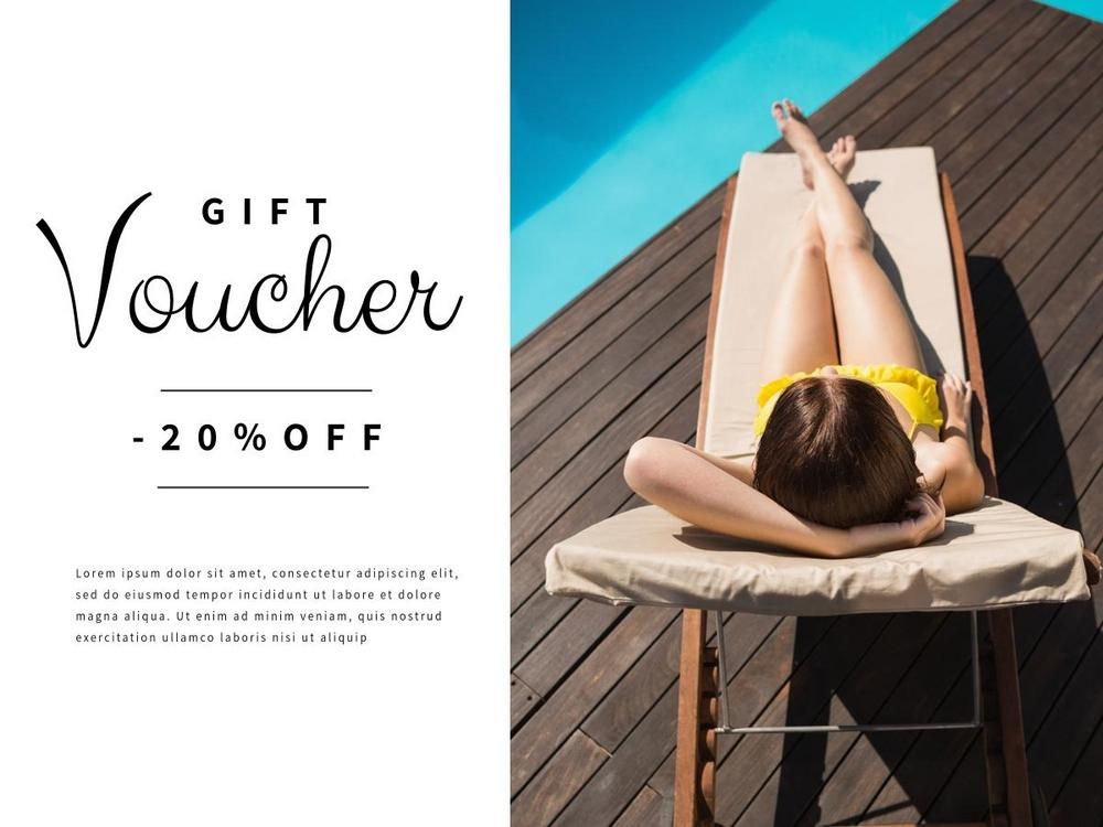 Gift voucher 20% off - 70 creative ways to boost employee morale - Image
