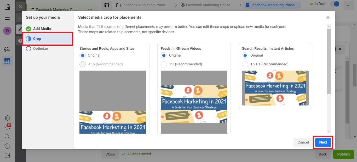 Facebook Lead Ads step 3 - Facebook marketing: A comprehensive guide on how to effectively use Facebook for business - Image