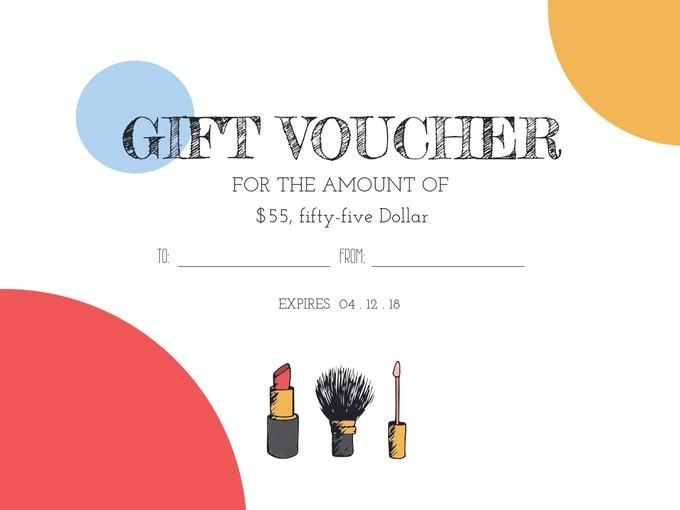 Gift voucher - Amazing Facebook post ideas for businesses - Image
