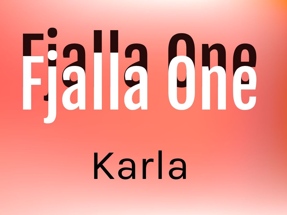 Fjalla One et Karla - Image