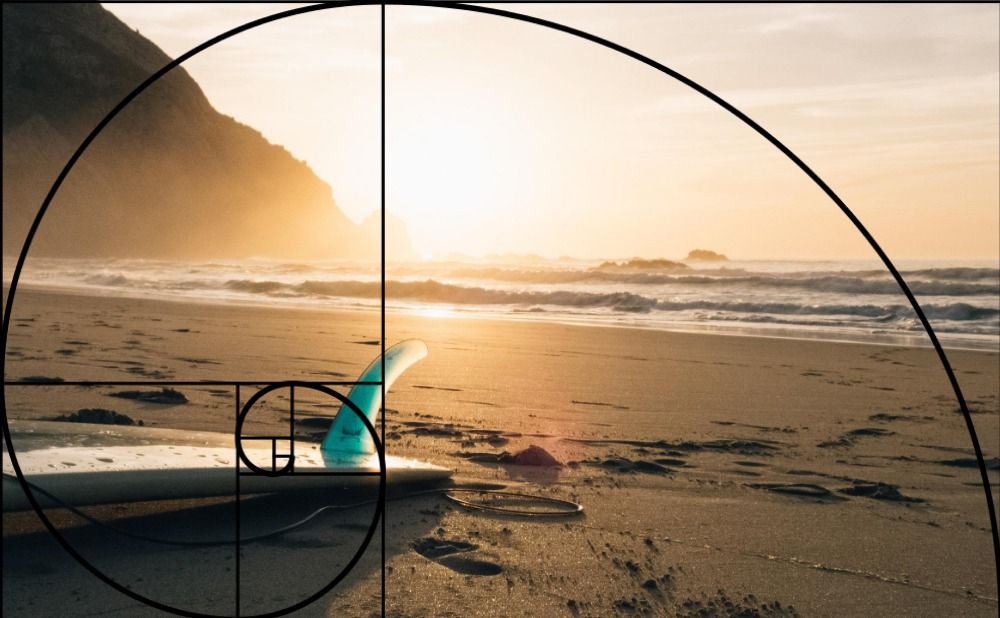 Golden Ratio in Design Beach View - What is the golden ratio and why do graphic designers use it so often - Image