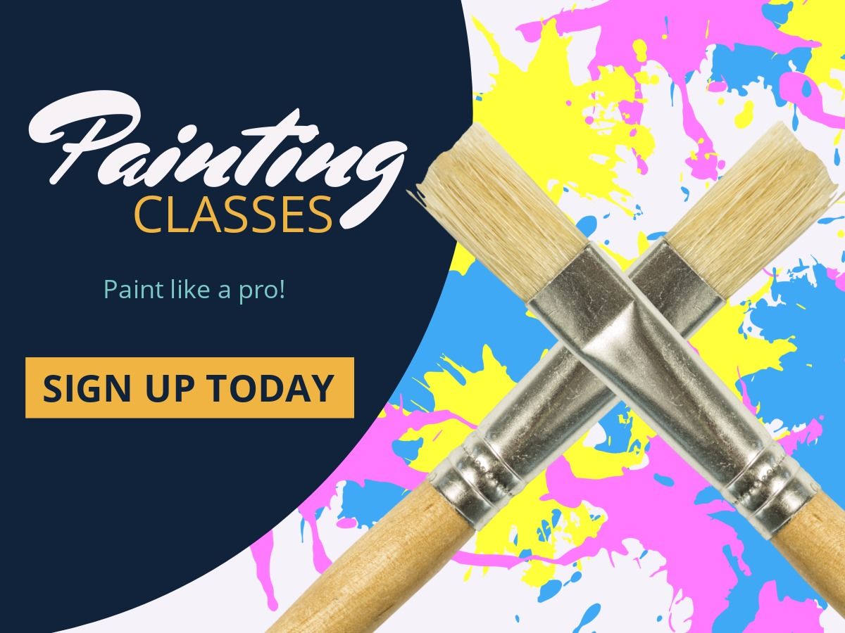 Painting course promotion template - 16 simple ideas to kickstart your creativity - Image
