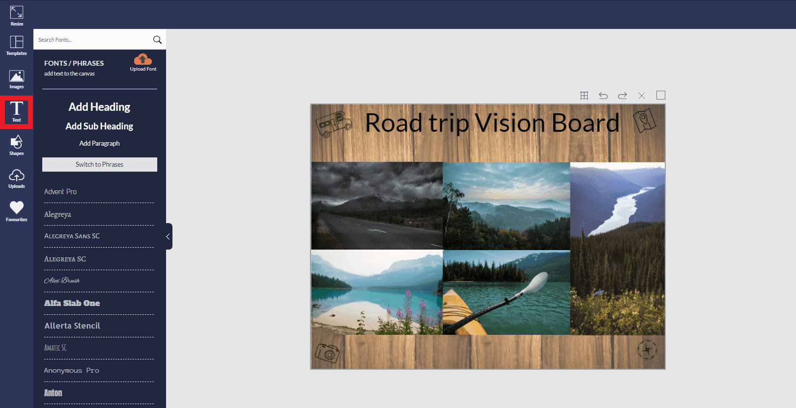 VISION BOOK: Cover a composition book like a vision board to write down  your thoughts too.