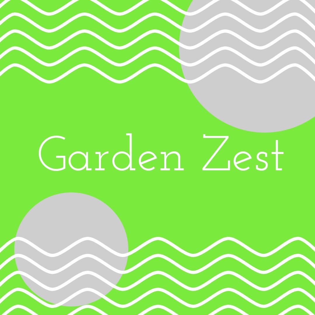 Logotipo abstracto de la empresa de jardín verde y gris