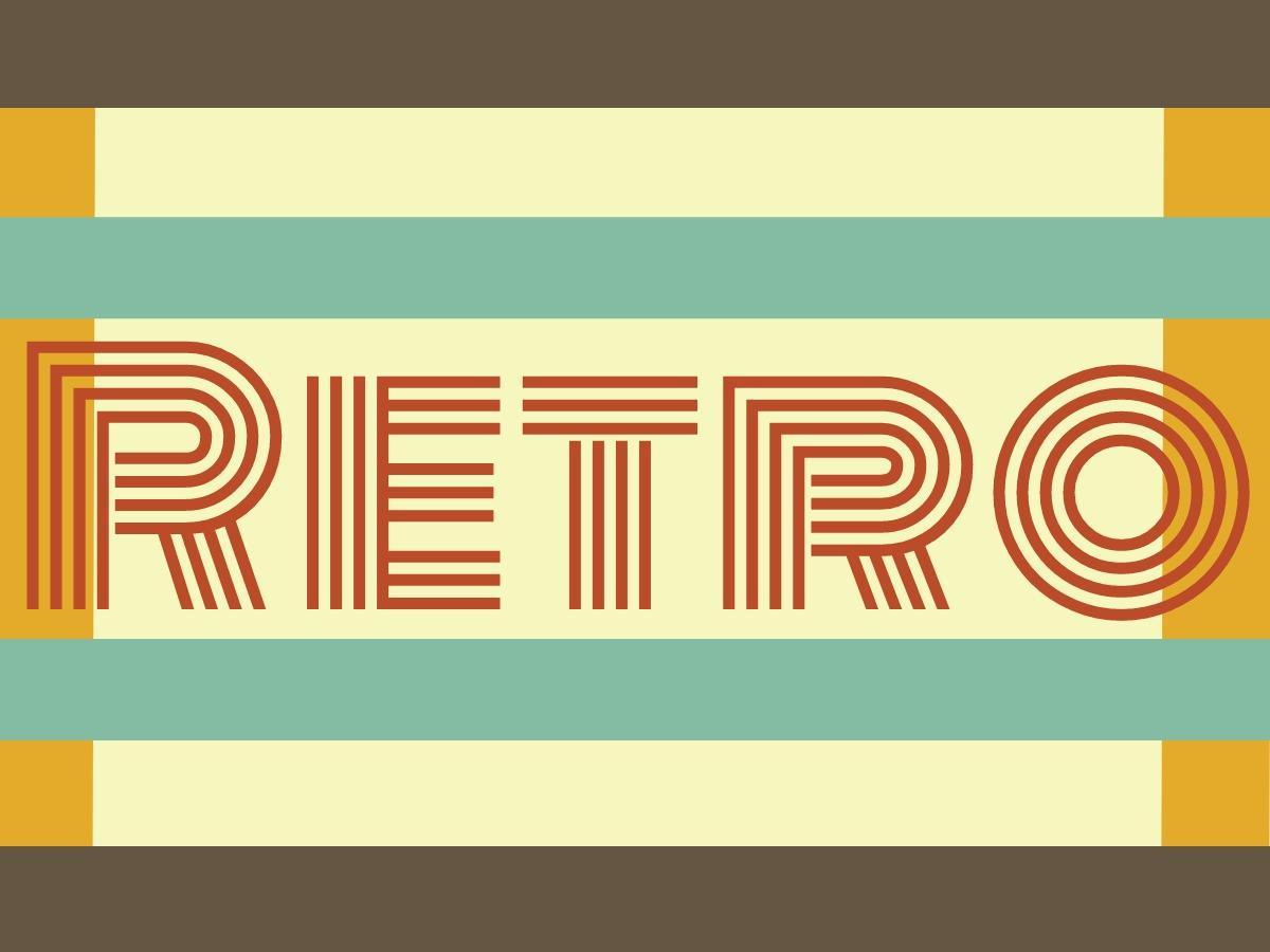 Editable retro font design - A detailed step-by-step guide to creating a logo using the Design Wizard - Image