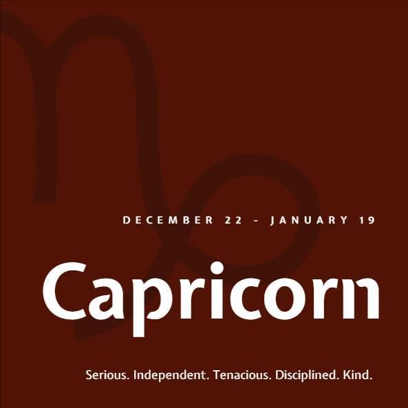 Capricorn - Design guide using brown - Image
