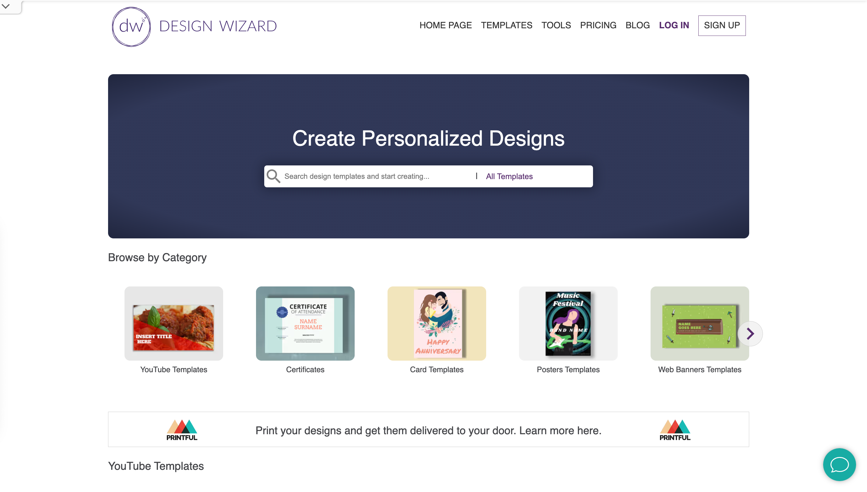 Design Wizard Templates - Image