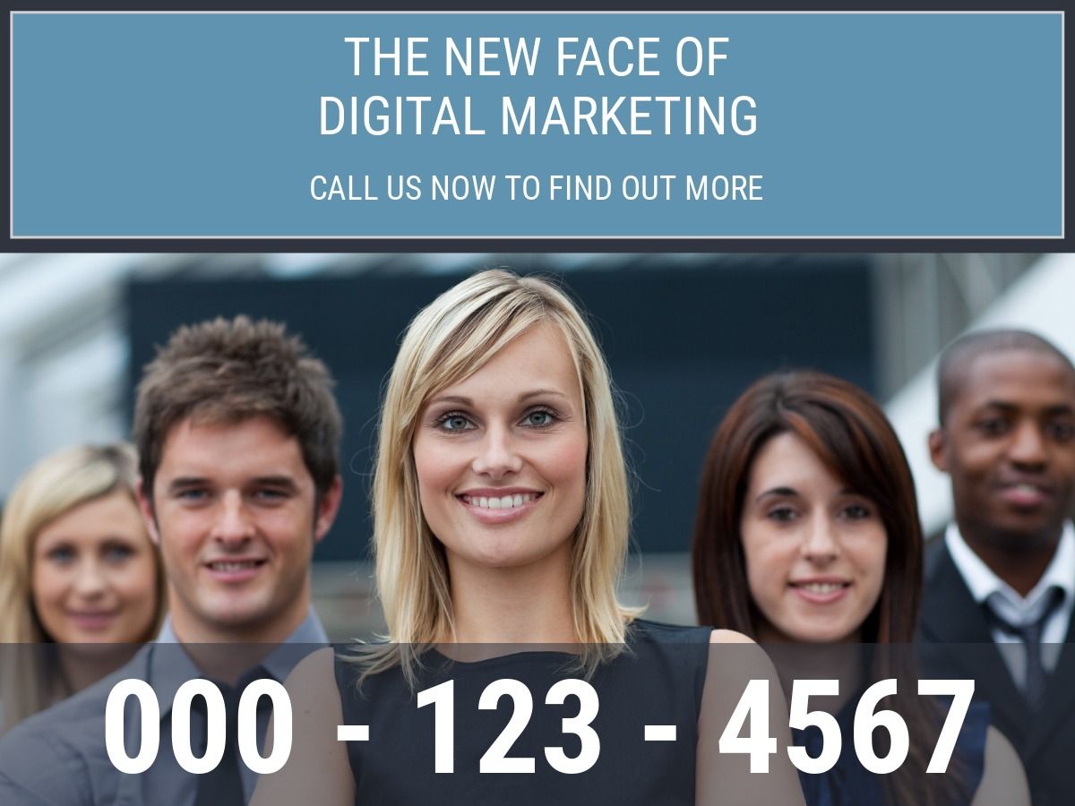 Exemple de modèle d&#39;image commerciale à pas droit avec une femme souriante - Comment faire une publicité sur un budget | Un guide en 9 étapes - Image