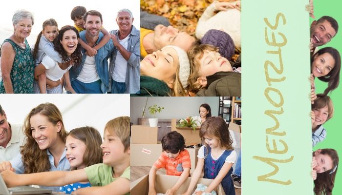 Family memories mood board - How to create personal mood board: A simple guide with inspirational examples - Image