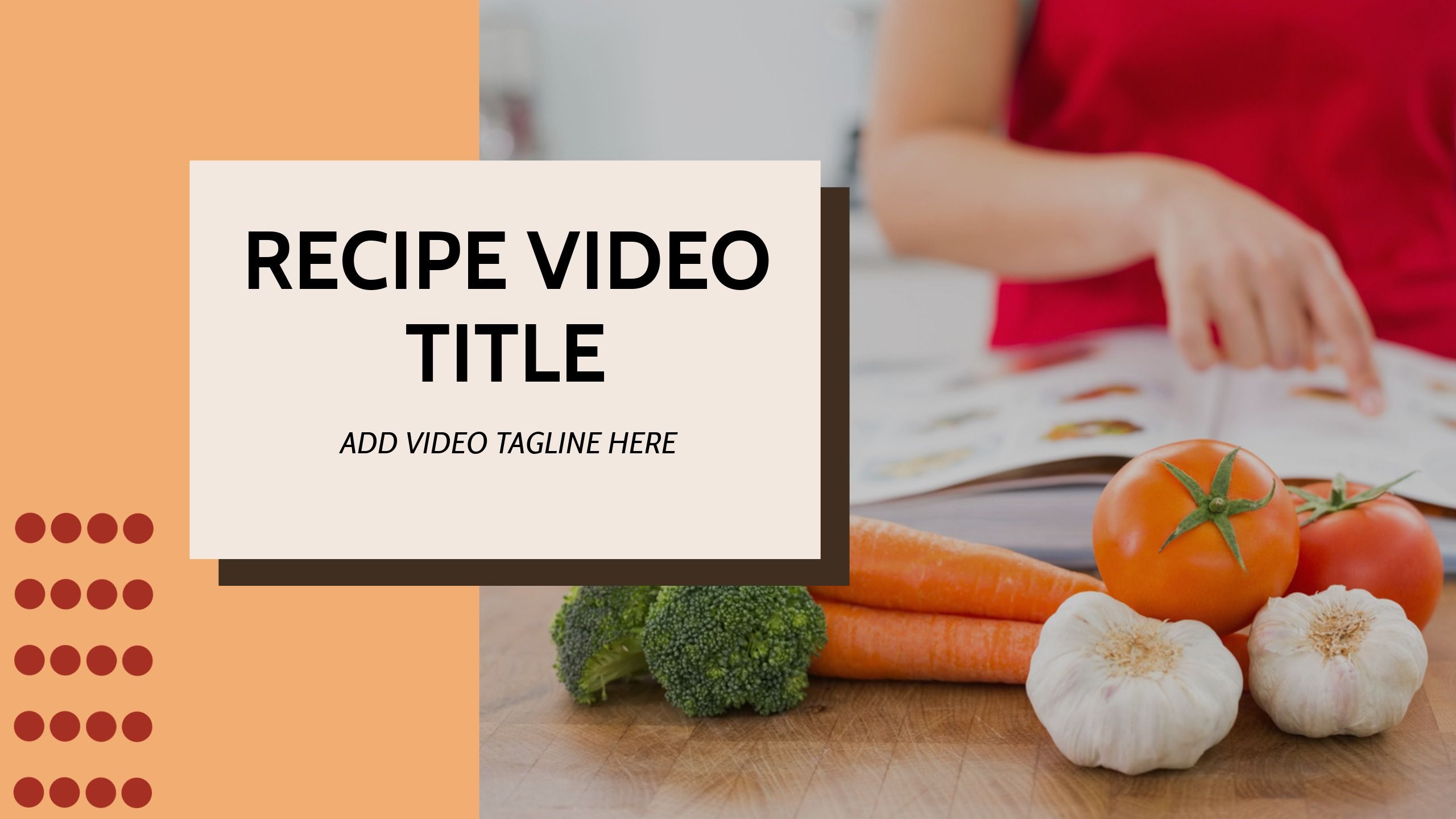 Cooking video thumbnail template - Step-by-step guide to designing YouTube thumbnails - Image