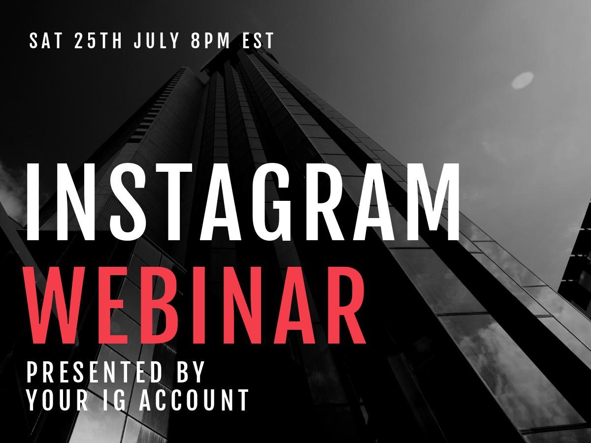 Instagram webinar - A complete guide on how to make money on Instagram - Image