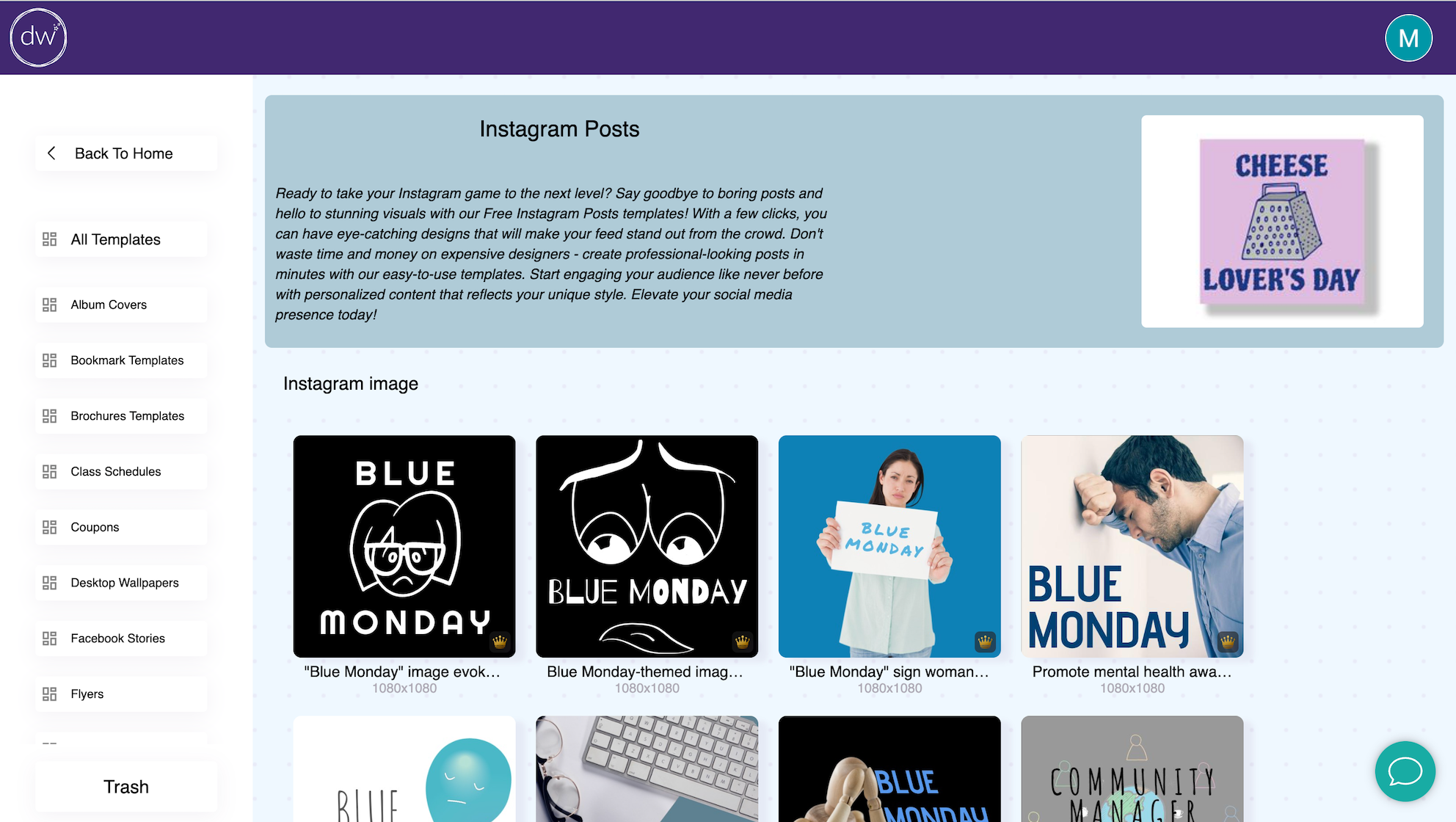 Design Wizard Instagram Category - Image