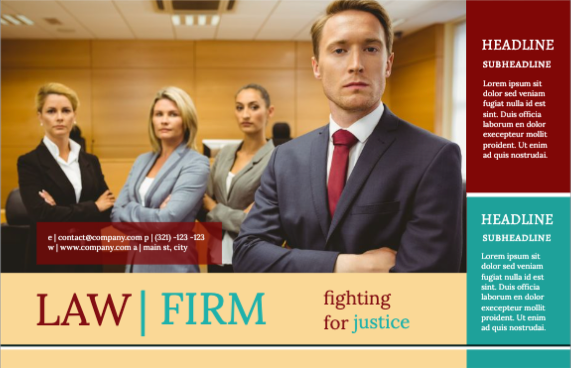 Law Firm Template - Image