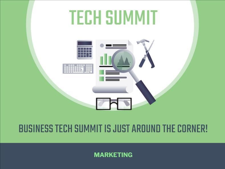 Business Tech Summit ad - Innovative marketing strategies - Image