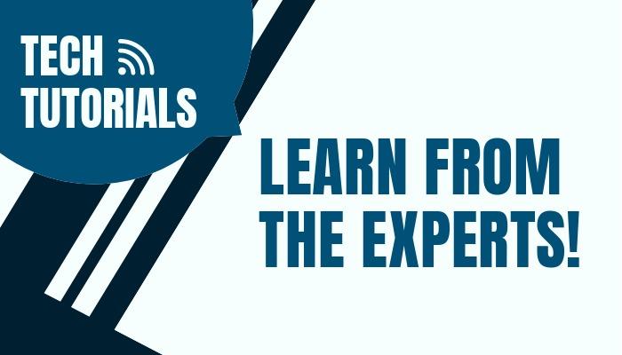 Tech tutorial advertisement with "learn from the experts" slogan - Understanding the marketing funnel concept: A step-by-step guide to engage your customers - Image