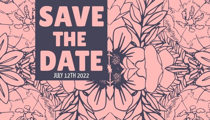 Save the date pastel pink template - Exploring a special charm of pastel colors and how you can use them in your design - Image