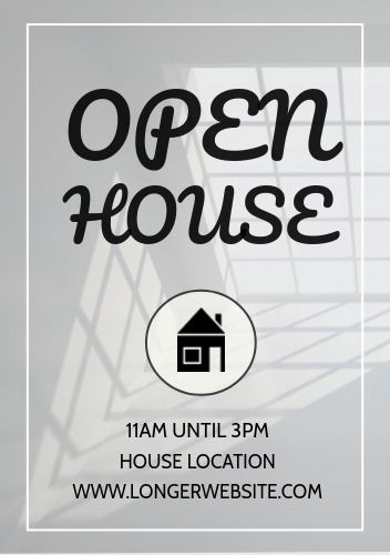 Open house template - A guide to using print advertising in the digital age - Image