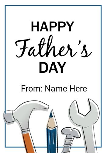 Father's day card - The psychology of futuristic fonts: here's everything you need to know - Image