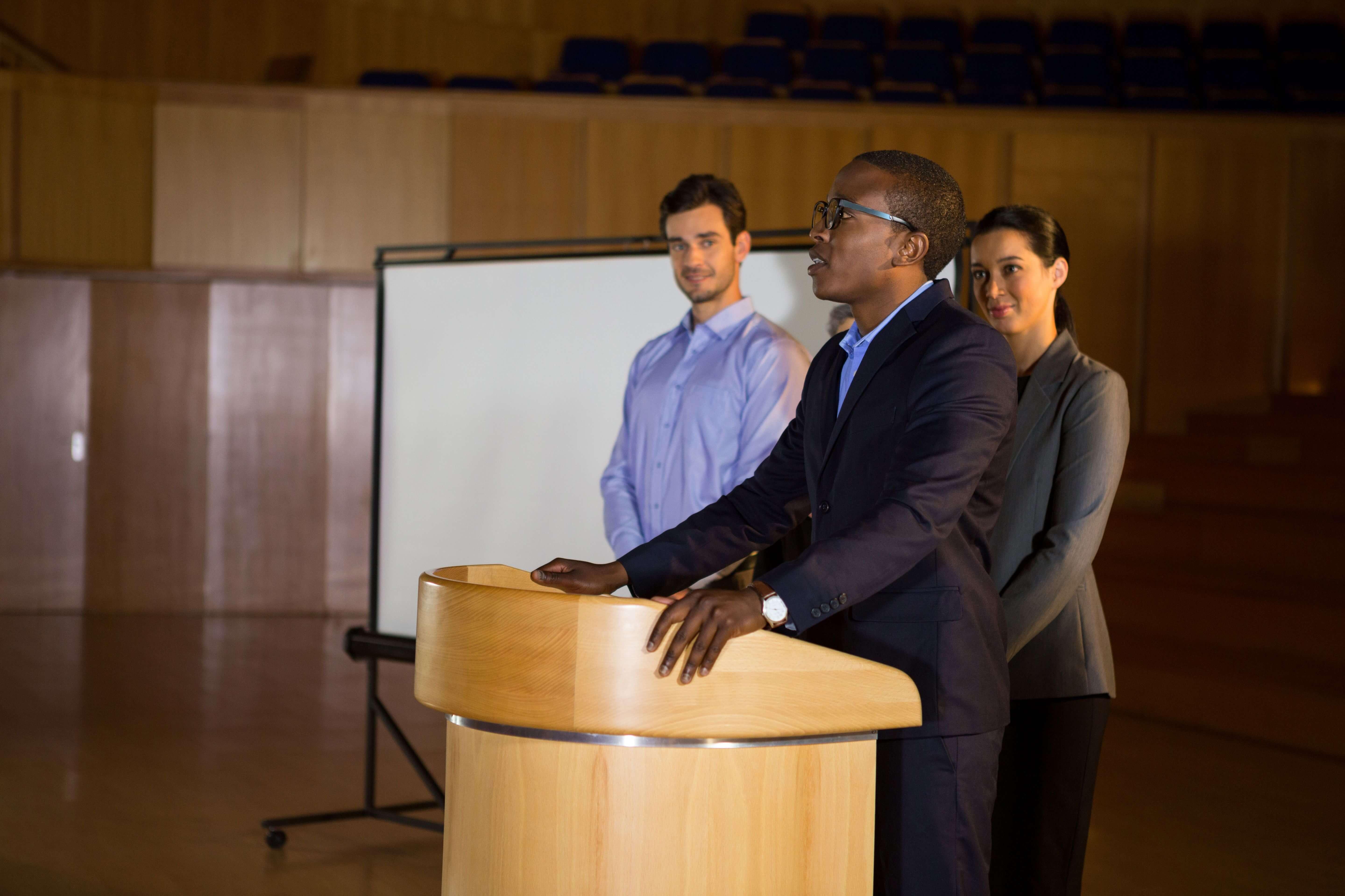 Discours du conseil étudiant - Image