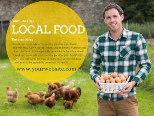 Ad for local food - The 100 best event marketing ideas of 2019 - Image