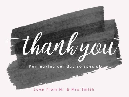 'Thank you' message - The 100 best event marketing ideas of 2019 - Image