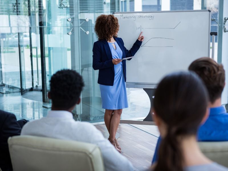Whiteboard presentation - The 100 best event marketing ideas of 2019 - Image