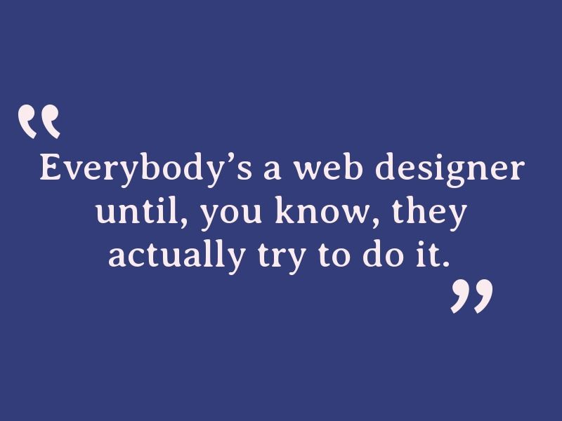 Image d'une citation sur le design - meilleures citations de conception graphique - image