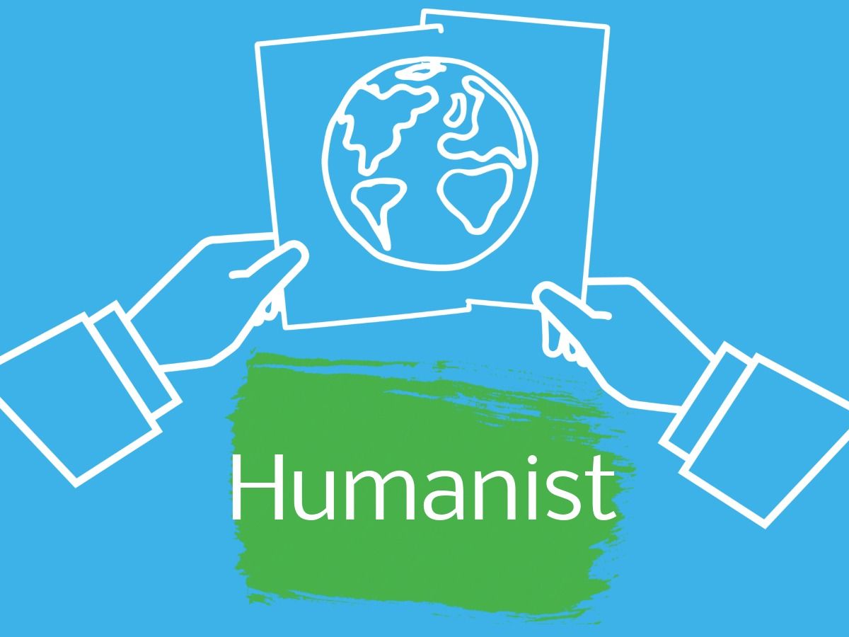 Logo terre avec marqué humanist - polices à la mode pour le design - Image