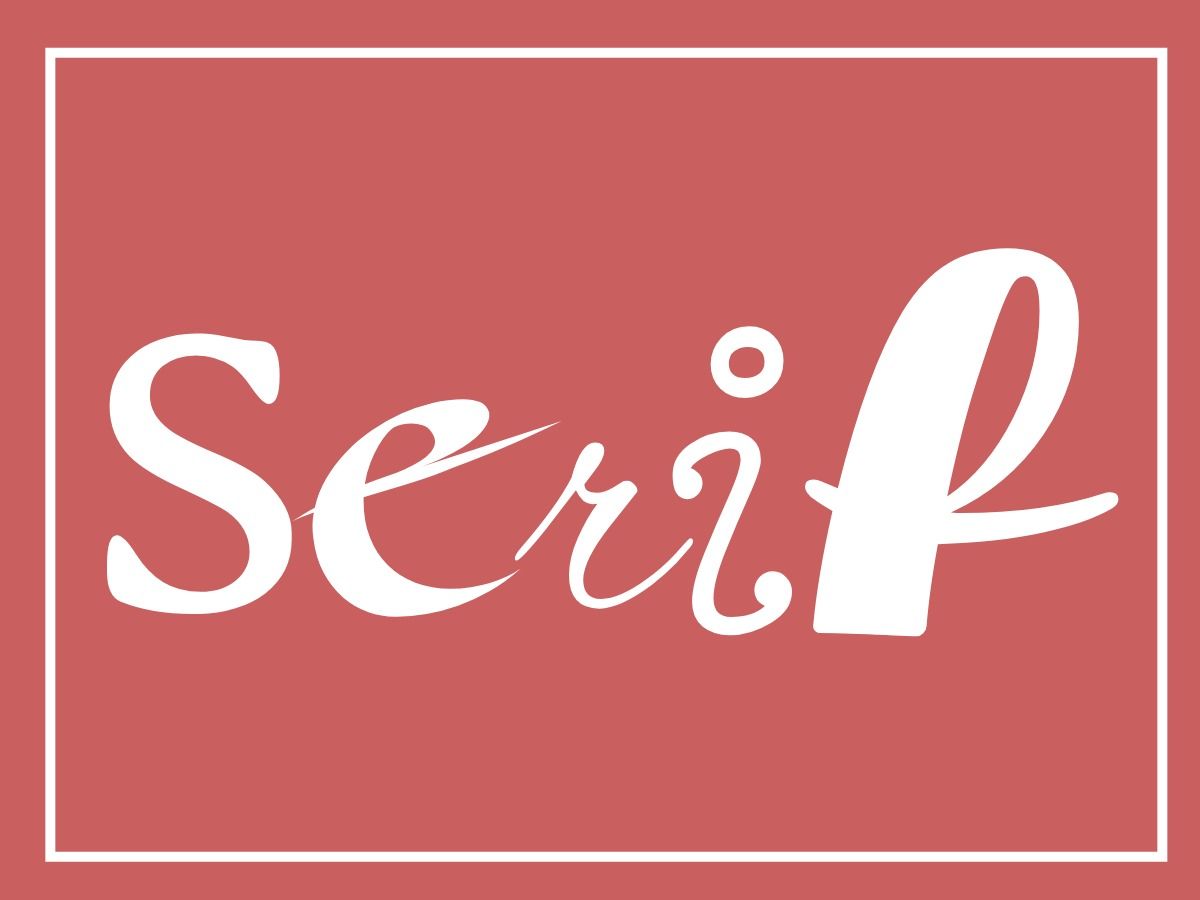 Logo Serif - polices à la mode pour le design - Image