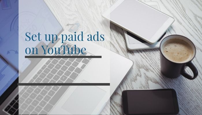 Configurar anúncios pagos no YouTube