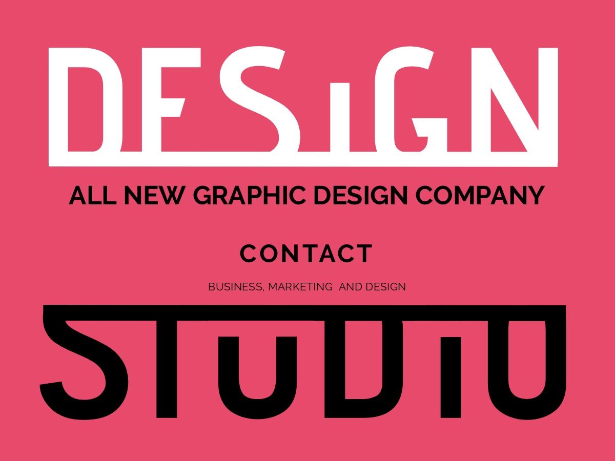 'All new graphic design company' design studio ad - The graphic designer's comprehensive guide to visual hierarchy - Image