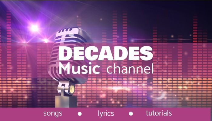 Purple YouTube music channel background microphone - 36 creative YouTube banner ideas and examples to boost your inspiration - Image
