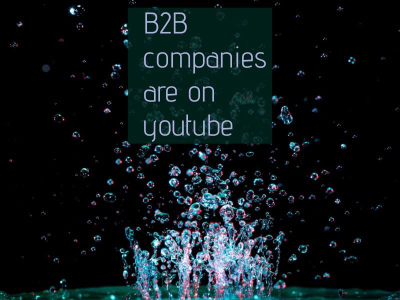 B2B bubble image - Effective YouTube marketing tips - Image