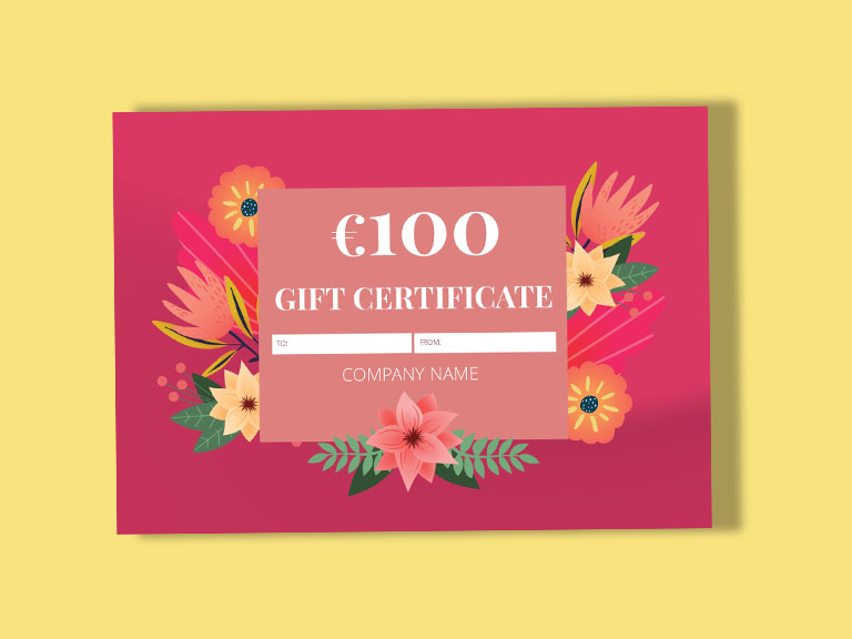 Looking for a convenient way to create and send gift certificates? Try our online platform! Create personalized gift certificates quickly and easily, and share them via email or text message. Get started today - it's fast, easy, and free.
